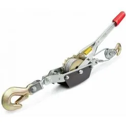 Varan Motors - YY-4TB2-2019 Tire-fort, Tire-câble Manuel, Treuil De Halage à Levier 4000Kg Double Cliquet + 2m De Cable ø 5.5mm - Gris -VARAN MOTORS Soldes Magasin 11781856 3