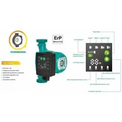 Varan Motors - STAR25-6A Circulateur électronique De Chauffage Haut Rendement 25-60/180 EEI<=0.23 5-45W - Vert 8 Varan Motors - STAR25-6A Circulateur électronique De Chauffage Haut Rendement 25-60/180 EEI<=0.23 5-45W - Vert -VARAN MOTORS Soldes Magasin 1215082 4