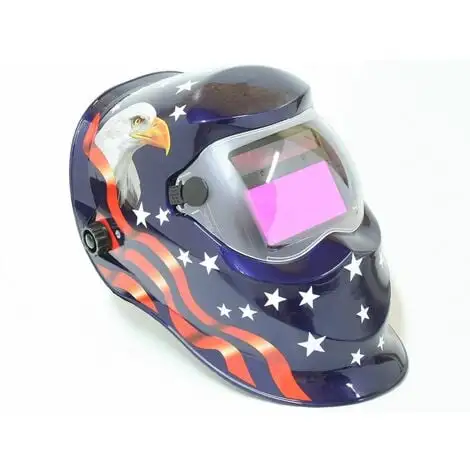 Varan Motors - SZ-KSTS2EAGLE Masque De Soudure Automatic 98x40 Aigle 1/25000s - Mauve 2 Varan Motors - SZ-KSTS2EAGLE Masque De Soudure Automatic 98x40 Aigle 1/25000s - Mauve – Image 2