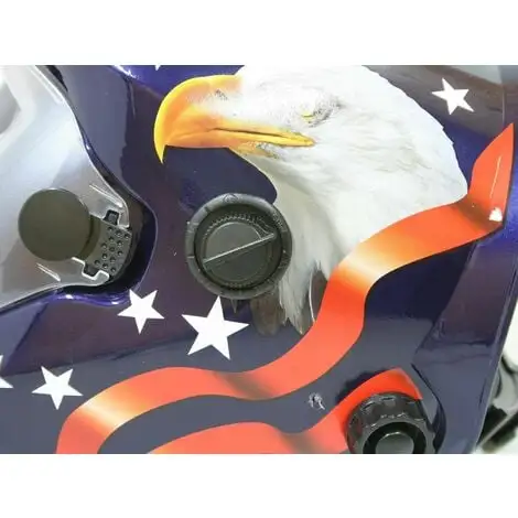 Varan Motors - SZ-KSTS2EAGLE Masque De Soudure Automatic 98x40 Aigle 1/25000s - Mauve 4 Varan Motors - SZ-KSTS2EAGLE Masque De Soudure Automatic 98x40 Aigle 1/25000s - Mauve – Image 4