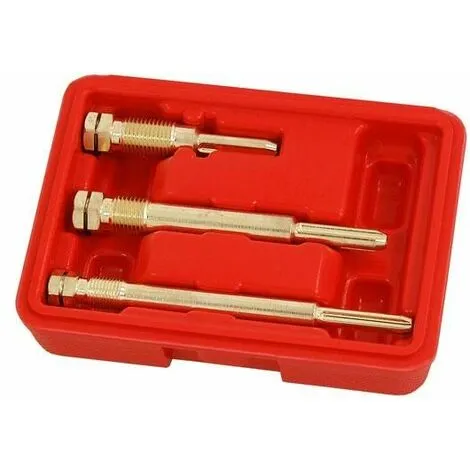 Varan Motors - VT13758 Coffret D'alésoirs Pour Puits De Bougie De Préchauffage 3 Pièces - Rouge 1 Varan Motors - VT13758 Coffret D'alésoirs Pour Puits De Bougie De Préchauffage 3 Pièces - Rouge
