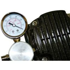 Varan Motors - TC-99 Pompe à Vide / Pompe à Aspiration Bi-cylindre 1/3HP Avec Manomètre - Noir -VARAN MOTORS Soldes Magasin 138460 4