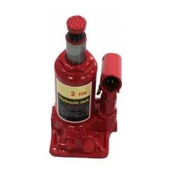 Varan Motors - NEBJ-01 Cric Hydraulique Bouteille 2 Tonnes 300mm - Rouge -VARAN MOTORS Soldes Magasin 138765 4