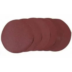 Varan Motors - Disc-dmj-700D Disques De Ponçage 180mm, Lot De 6 Pièces, Différentes Granulométries - Rouge