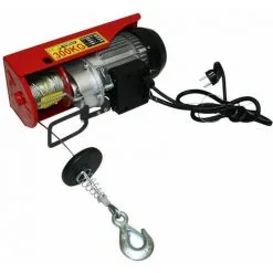 Varan Motors - Var-PA300M Treuil Palan électrique 230V 150 / 300KG 600W Avec Télécommande - Rouge -VARAN MOTORS Soldes Magasin 138828 4
