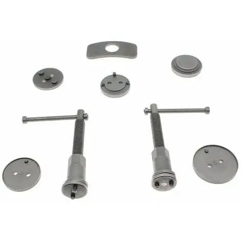 Varan Motors - NEBCW-01 Set Repousse Piston D'étrier De Frein, Kit D'outils 19 Pièces - Gris 2 Varan Motors - NEBCW-01 Set Repousse Piston D'étrier De Frein, Kit D'outils 19 Pièces - Gris – Image 2