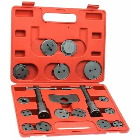 Varan Motors - NEBCW-01 Set Repousse Piston D'étrier De Frein, Kit D'outils 19 Pièces - Gris 4 Varan Motors - NEBCW-01 Set Repousse Piston D'étrier De Frein, Kit D'outils 19 Pièces - Gris – Image 4