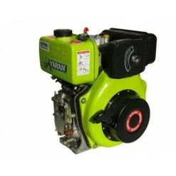 Varan Motors - 92680 Moteur Diesel 4.92kW 6.7PS 305cc + Démarreur Electrique, Sortie Conique G3 - Gris