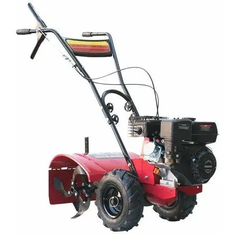 Varan Motors - 93020 Motoculteur Thermique Moteur 6.5CV 212CC Largeur De Travail 50CM Avec Roues Tous Terrains - Rouge 1 Varan Motors - 93020 Motoculteur Thermique Moteur 6.5CV 212CC Largeur De Travail 50CM Avec Roues Tous Terrains - Rouge