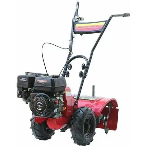 Varan Motors - 93020 Motoculteur Thermique Moteur 6.5CV 212CC Largeur De Travail 50CM Avec Roues Tous Terrains - Rouge 3 Varan Motors - 93020 Motoculteur Thermique Moteur 6.5CV 212CC Largeur De Travail 50CM Avec Roues Tous Terrains - Rouge – Image 3