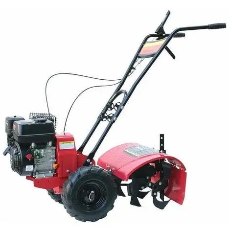 Varan Motors - 93020 Motoculteur Thermique Moteur 6.5CV 212CC Largeur De Travail 50CM Avec Roues Tous Terrains - Rouge 4 Varan Motors - 93020 Motoculteur Thermique Moteur 6.5CV 212CC Largeur De Travail 50CM Avec Roues Tous Terrains - Rouge – Image 4