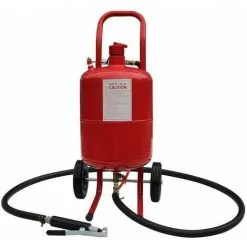 Varan Motors - NESB-01-1 Sableuse Mobile 19 Litres 4-9 Bar Avec Accessoires - Rouge -VARAN MOTORS Soldes Magasin 183003 5