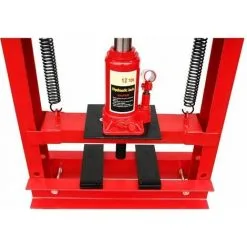 Varan Motors - VT05041C Presse D'atelier Hydraulique, 12 Tonnes Avec Piston - Rouge -VARAN MOTORS Soldes Magasin 183004 2