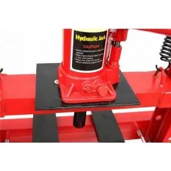 Varan Motors - VT05041C Presse D'atelier Hydraulique, 12 Tonnes Avec Piston - Rouge -VARAN MOTORS Soldes Magasin 183004 5