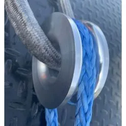 Varan Motors - RR200AL Poulie De Renvoi, Anneau De Renvoi, 20T 16x4.5cm, Anneau De Récupération Pour Treuil - Noir -VARAN MOTORS Soldes Magasin 20108943 2