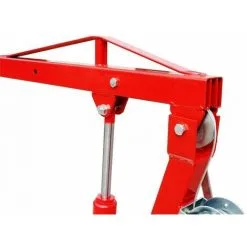 Varan Motors - NEPTC-02-2 Grue De Levage / Chèvre 450Kg Pour Remorque, Pick-up, Hayon Avec Treuil - Rouge -VARAN MOTORS Soldes Magasin 2057785 2