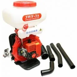 Varan Motors - KGT-3WF-3A Atomiseur Pulverisateur Thermique 20L 2,9CV Pour Liquide, Graines, Poudres - Blanc