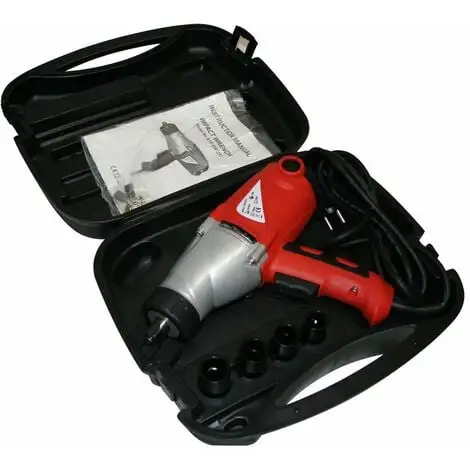 Varan Motors - KGT-EW9211 Clé à Chocs électrique Boulonneuse Déboulonneuse 1010W 450Nm - Rouge 2 Varan Motors - KGT-EW9211 Clé à Chocs électrique Boulonneuse Déboulonneuse 1010W 450Nm - Rouge – Image 2