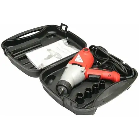 Varan Motors - KGT-EW9211 Clé à Chocs électrique Boulonneuse Déboulonneuse 1010W 450Nm - Rouge 3 Varan Motors - KGT-EW9211 Clé à Chocs électrique Boulonneuse Déboulonneuse 1010W 450Nm - Rouge – Image 3