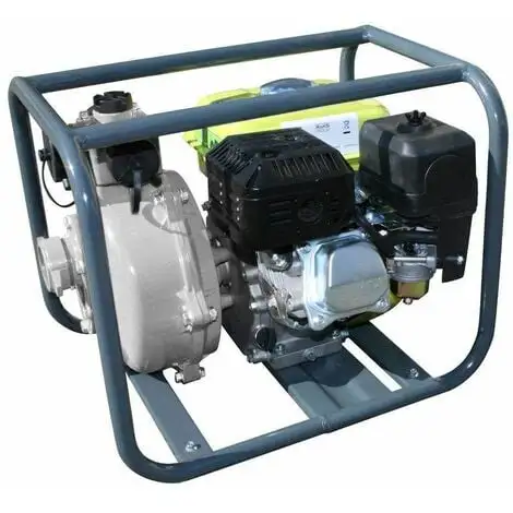 Varan Motors - 92703 Pompe à Eau Thermique 2'' Haute Pression 45.000 L/h Essence, 196cc 6.5cv, Motopompe - Gris 2 Varan Motors - 92703 Pompe à Eau Thermique 2'' Haute Pression 45.000 L/h Essence, 196cc 6.5cv, Motopompe - Gris – Image 2