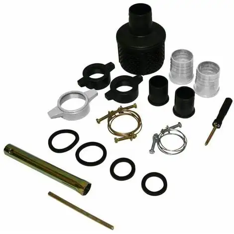 Varan Motors - 92703 Pompe à Eau Thermique 2'' Haute Pression 45.000 L/h Essence, 196cc 6.5cv, Motopompe - Gris 4 Varan Motors - 92703 Pompe à Eau Thermique 2'' Haute Pression 45.000 L/h Essence, 196cc 6.5cv, Motopompe - Gris – Image 4