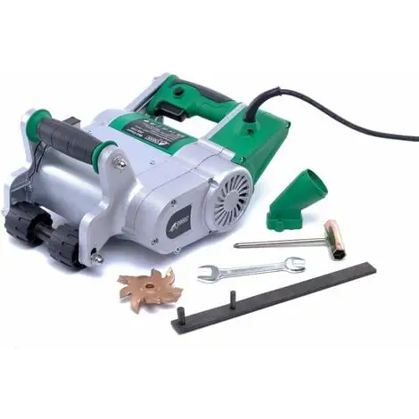 Varan Motors - JHS-1100 Rainureuse A Fraise - Fraiseuse 1100W 1600rpm, Largeur De Rainure 25mm - Vert 1 Varan Motors - JHS-1100 Rainureuse A Fraise - Fraiseuse 1100W 1600rpm, Largeur De Rainure 25mm - Vert