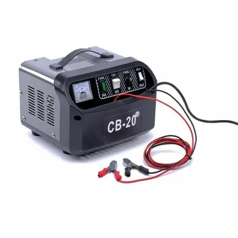 Varan Motors - Var-CB-20 Chargeur De Batterie 12V Et 24V 60~200Ah - Gris 1 Varan Motors - Var-CB-20 Chargeur De Batterie 12V Et 24V 60~200Ah - Gris