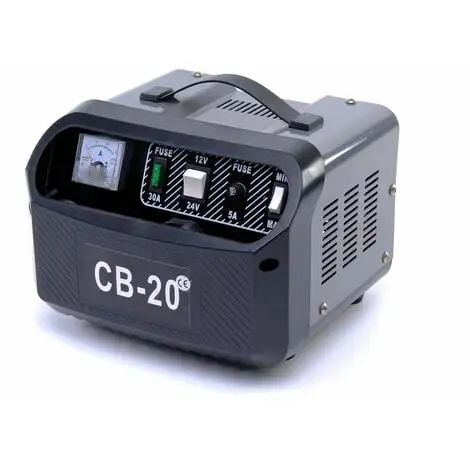 Varan Motors - Var-CB-20 Chargeur De Batterie 12V Et 24V 60~200Ah - Gris 2 Varan Motors - Var-CB-20 Chargeur De Batterie 12V Et 24V 60~200Ah - Gris – Image 2