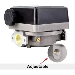 Varan Motors - NEFWM-03 Débitmètre Mécanique Compteur Pour Pompe De Transfert De Fluide Diesel, Huile Eau Adblue 20-120l/min, 1'' - Noir -VARAN MOTORS Soldes Magasin 42661263 3