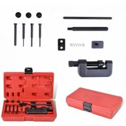 Varan Motors - VT01420 Kit Rive Dérive Chaîne Transmission Distribution 13 Pièces - Noir