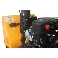 Varan Motors - KCM24LED Fraise à Neige / Déneigeuse Moteur Loncin 196CC Avec Démarreur électrique Et Eclairage LED - Jaune -VARAN MOTORS Soldes Magasin 5173016 5