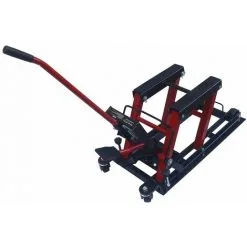 Varan Motors - NEMEL-02 Pont élévateur 450kg 11-38cm, Plateforme élévatrice, Béquille D'atelier Pour Moto, Quad, Scooter, Tondeuse - Rouge -VARAN MOTORS Soldes Magasin 52778438 5