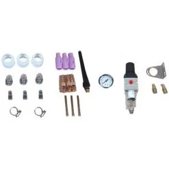 Varan Motors - Super200P Poste à Souder Et Découper 230v SUPER-200P, Tig AC/DC Pulse, Arc, Plasma, Aluminium.... - Vert -VARAN MOTORS Soldes Magasin 53516170 5