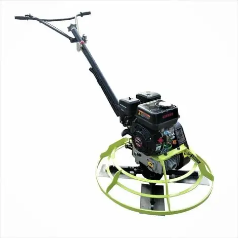 Varan Motors - BP-S80L-2 Hélicoptère, Lisseuse Mécanique Moteur Loncin Pour Lissage De Chape / Dalle De Béton 80CM - Jaune -VARAN MOTORS Soldes Magasin 5754107 1