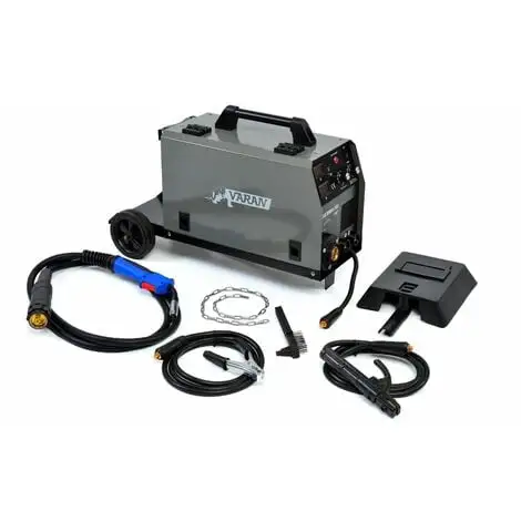 Varan Motors - Var-migmma160 Poste à Souder à L'arc Portatif MIG MMA-160 Inverter + Accessoires - Gris 1 Varan Motors - Var-migmma160 Poste à Souder à L'arc Portatif MIG MMA-160 Inverter + Accessoires - Gris