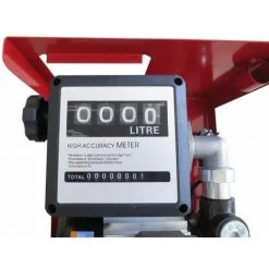 Varan Motors - NEEP-02-2 Pompe à Fuel Ou Gasoil Auto-amorçante, 230V 60l/min - 550W - Pistolet à Blocage Automatique - Rouge -VARAN MOTORS Soldes Magasin 870369 3