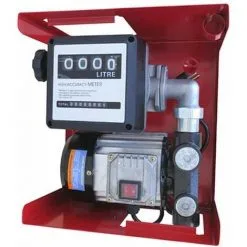 Varan Motors - NEEP-02-2 Pompe à Fuel Ou Gasoil Auto-amorçante, 230V 60l/min - 550W - Pistolet à Blocage Automatique - Rouge -VARAN MOTORS Soldes Magasin 870369 5