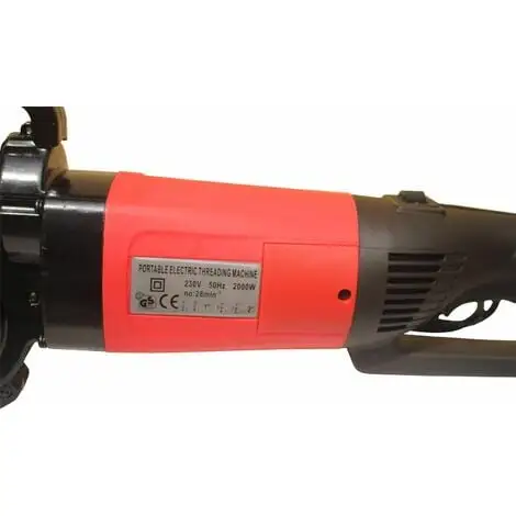 Varan Motors - NEPTR-02 Fileteuse, Filiere électrique 2000W Pour Tuyaux De 1/2'', 3/4'', 1'', 1-1/4'', 1-1/2'', 2'' - Rouge 2 Varan Motors - NEPTR-02 Fileteuse, Filiere électrique 2000W Pour Tuyaux De 1/2'', 3/4'', 1'', 1-1/4'', 1-1/2'', 2'' - Rouge – Image 2