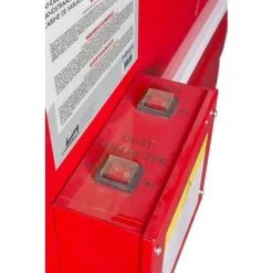 Varan Motors - SB990L Cabine De Sablage, Microbilleuse, Sableuse à Manchons Professionnelle 990 Litres Avec Aspiration - Rouge -VARAN MOTORS Soldes Magasin 9745241 3