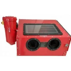 Varan Motors - NEDC-15 Dépoussiéreur Pour Cabine De Sablage 1100W 230V - Rouge -VARAN MOTORS Soldes Magasin 9745243 3